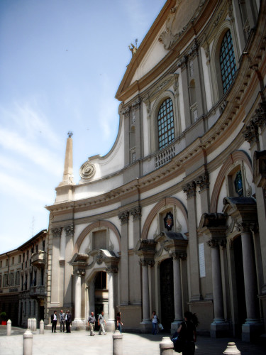 Façade de la Cathédrale de Vigevano